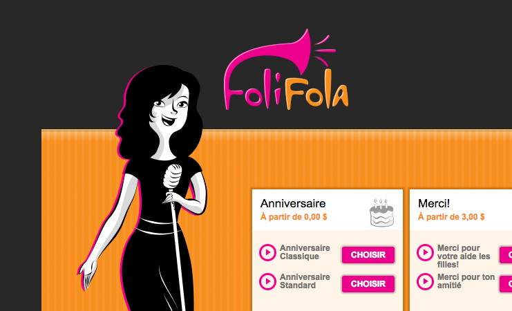 Lancement du site folifola.com